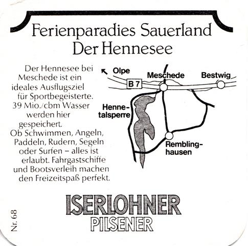 iserlohn mk-nw iserlohner ferien 5b (quad185-68 hennesee-schwarz)